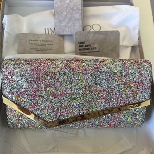 BNWT Jimmy Choo Emmie Clutch